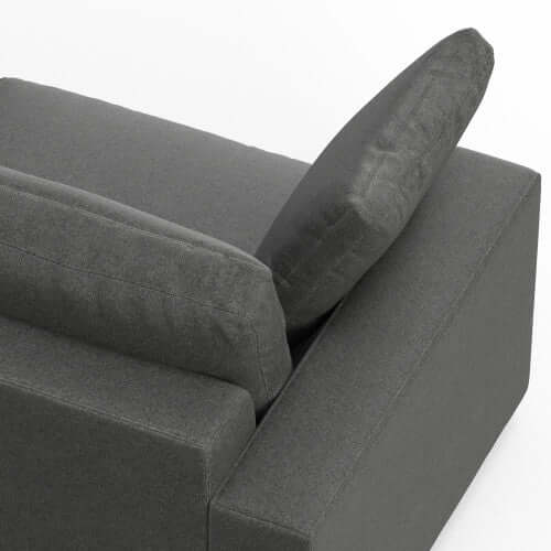 Charlie Modern Deep Seat Sofa 96 (2 Colors)