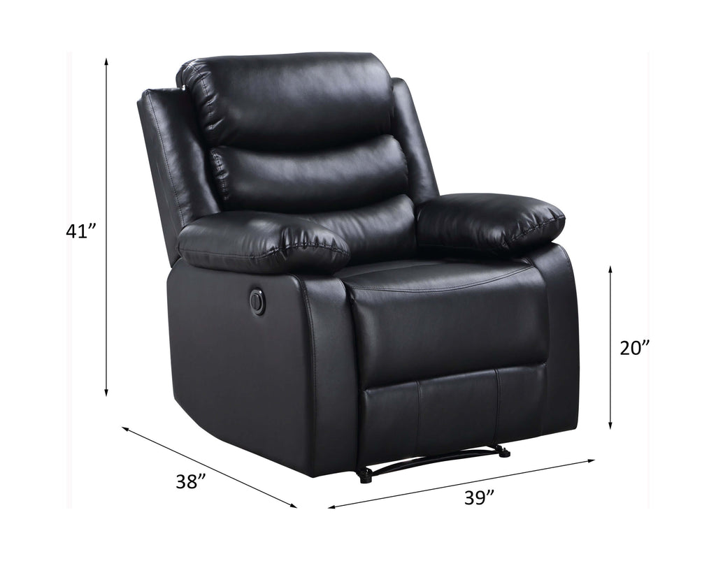 Eilbra PU Leather Power Motion Recliner (2 Color Options)