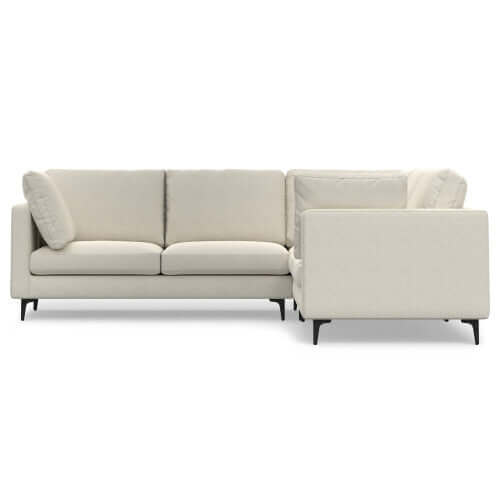 Ava MCM Cream Symmetrical Corner Sofa Sectional 102 (2 Colors)