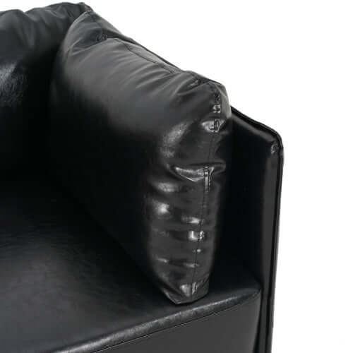 Faux Leather MCM Lounge Chair (3 Colors)