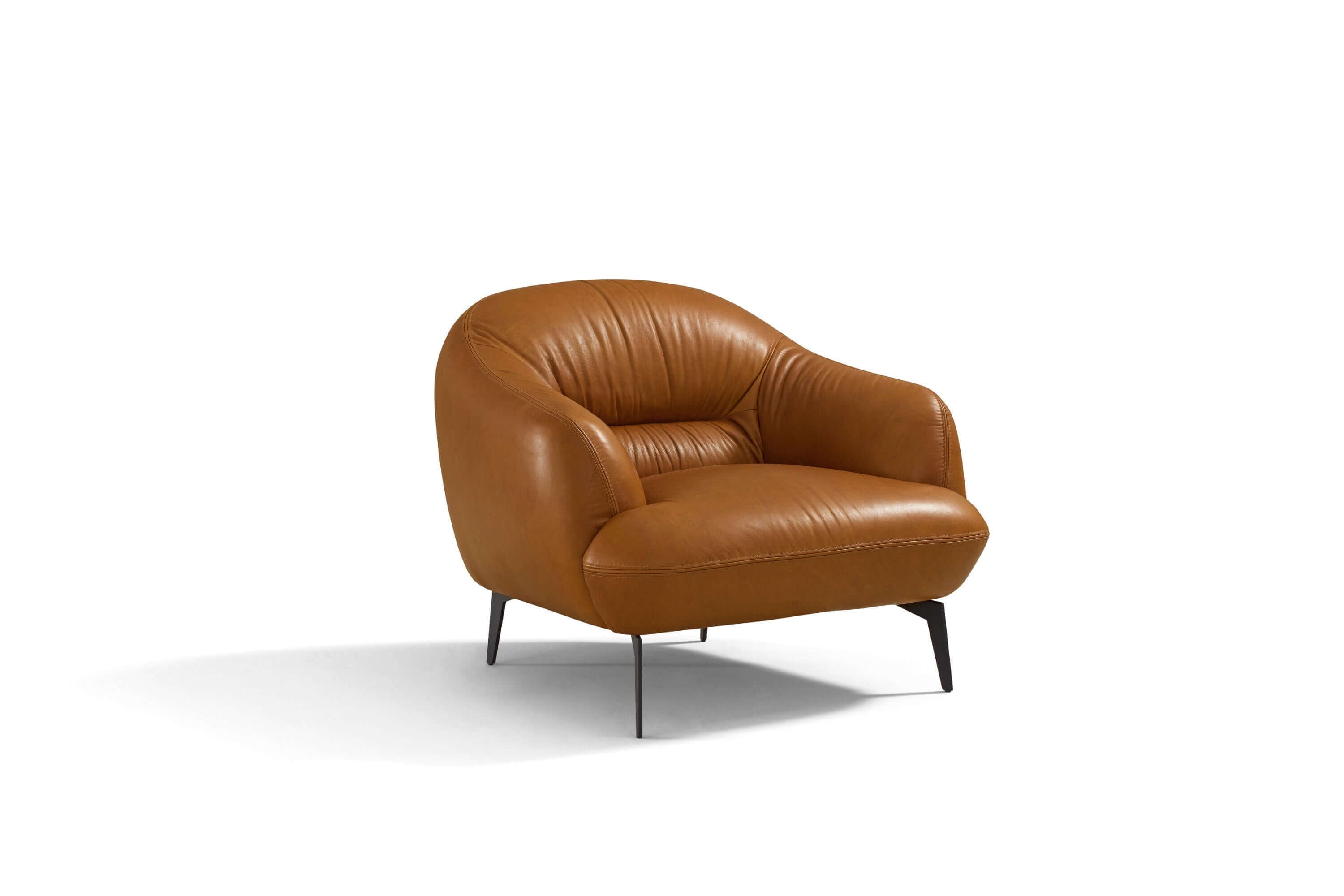 Leonia Genuine Italian Leather Armchair