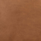 Jasmine Top Grain Brown Leather Swivel Accent Chair