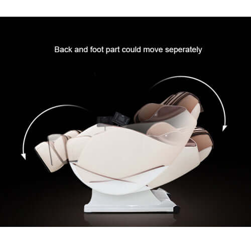 Full Body Zero Gravity Shiatsu Massage Chair SL-Track Recliner (Black or Beige)