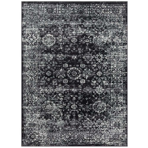 Distressed Vintage Persian Styled Woven Area Rug 8x10ft