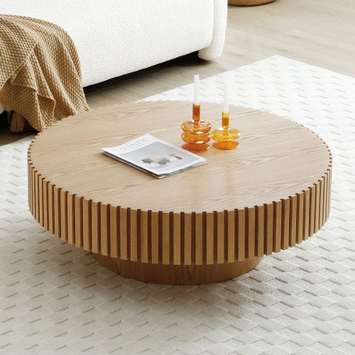 Contemporary Round Coffee Table 39 (3 Colors)