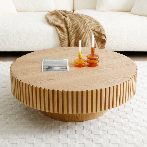 Contemporary Round Coffee Table 39 (3 Colors)
