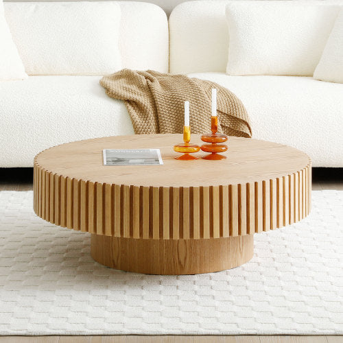 Contemporary Round Coffee Table 39 (3 Colors)