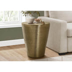 Hammered Metal Cone Accent Table (3 Colors)
