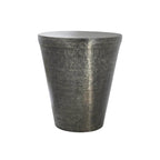 Hammered Metal Cone Accent Table (3 Colors)