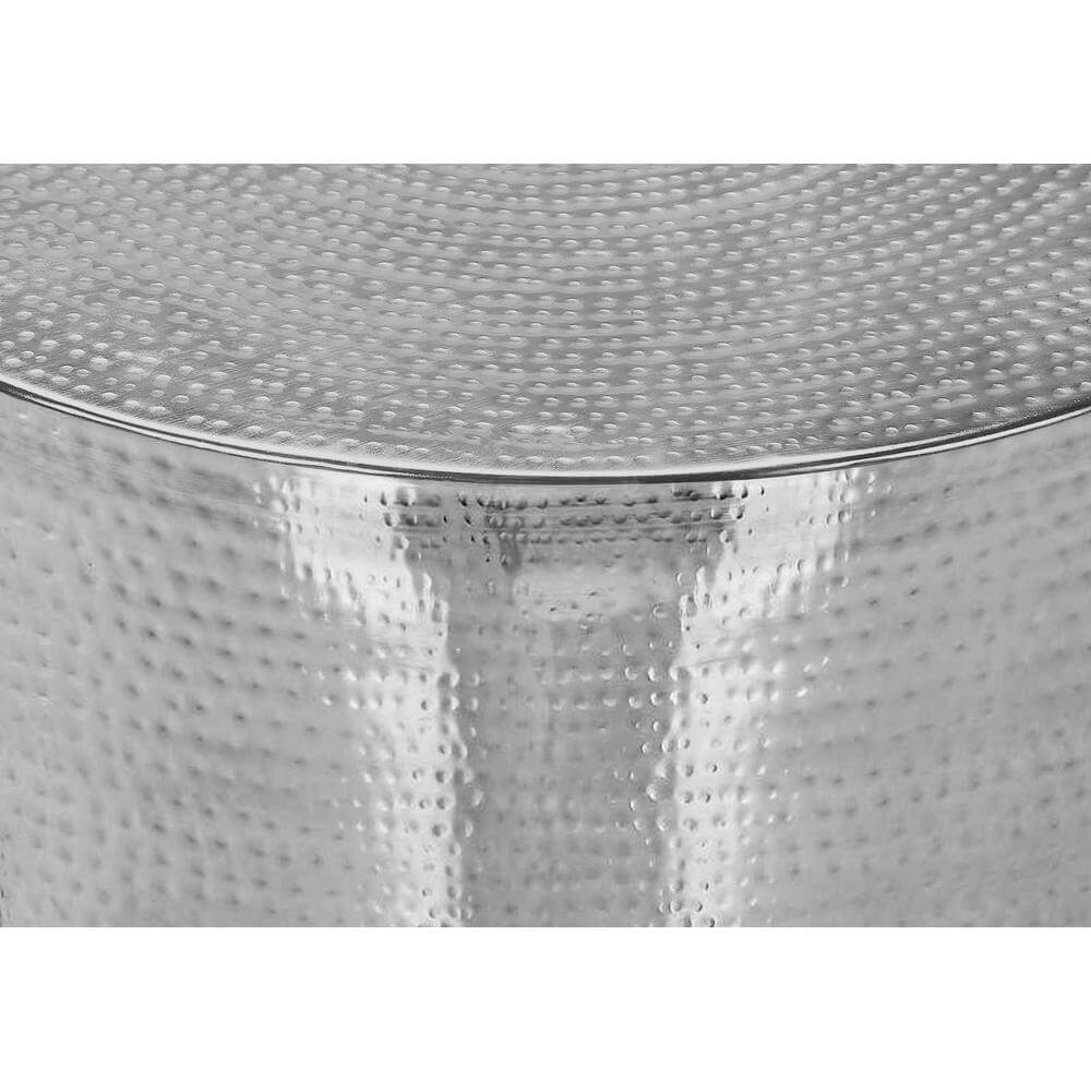 Hammered Metal Cone Accent Table (3 Colors)