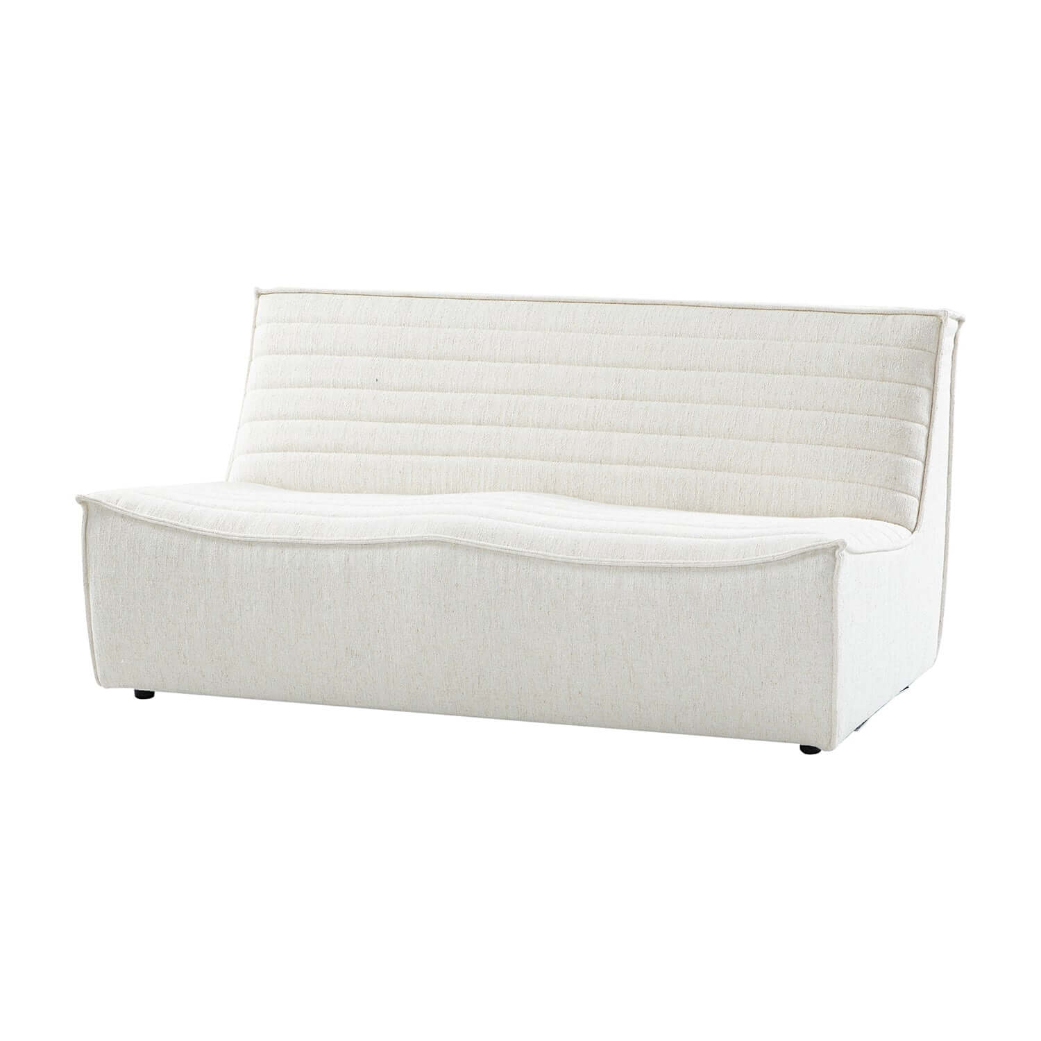 Evelyn Harmony Fabric Corner Sofa Sectional 126L