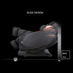 Full Body Zero Gravity Shiatsu Massage Chair SL-Track Recliner (Black or Beige)