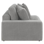 Blaine Corduroy Reversible Chaise Sofa Sectional (2 Colors)