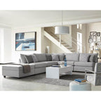 Cambria Modern Modular Fabric Sectional Sofa in Gray (Various Sizes)