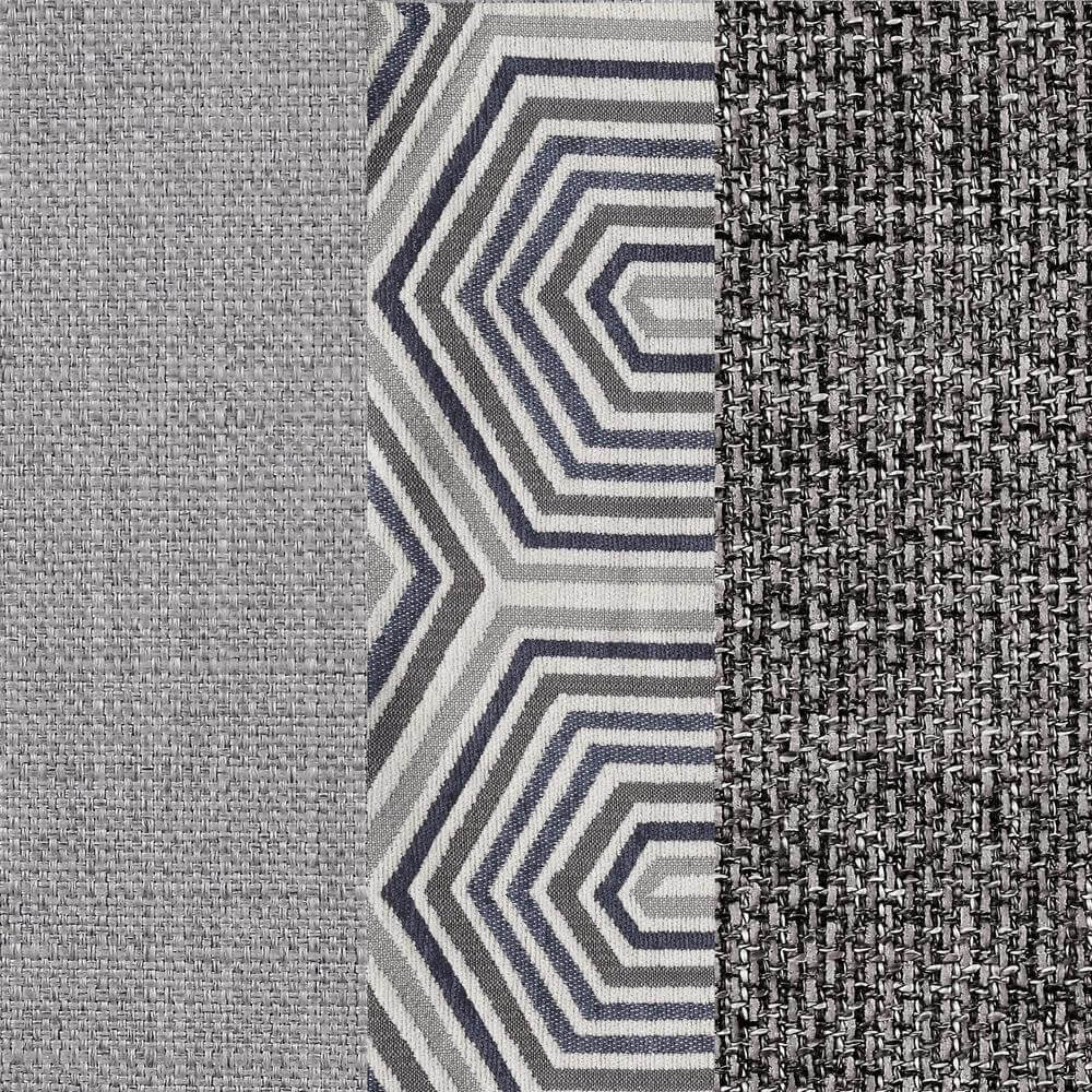 Cambria Modern Modular Fabric Sectional Sofa in Gray (Various Sizes)