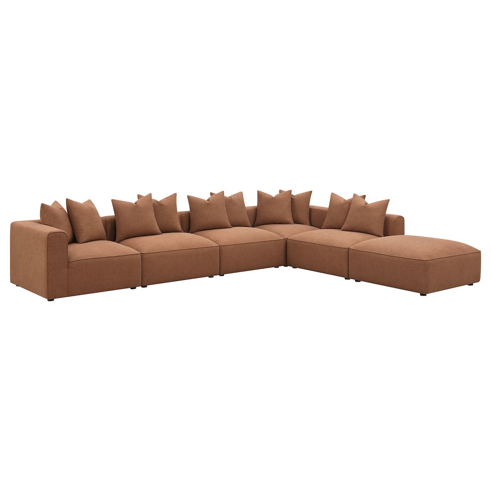 Jennifer Modern Modular Corner Sofa Sectional 154 (2 Colors)