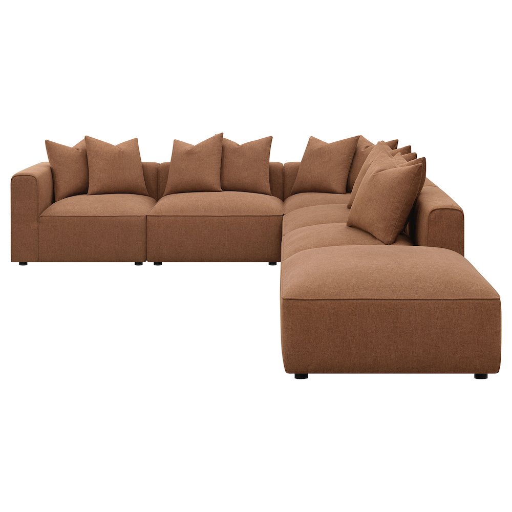 Jennifer Modern Modular Corner Sofa Sectional 154 (2 Colors)