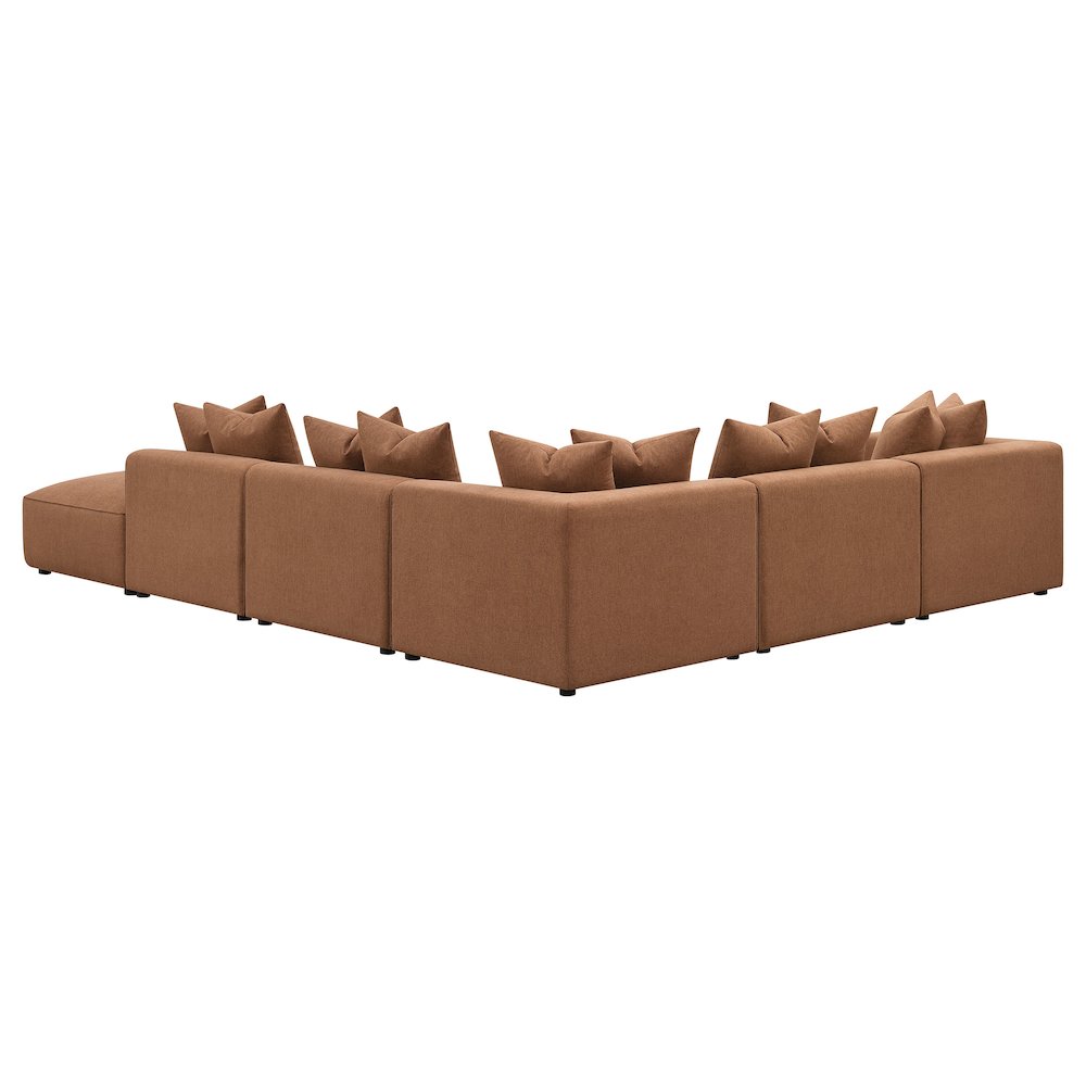 Jennifer Modern Modular Corner Sofa Sectional 154 (2 Colors)