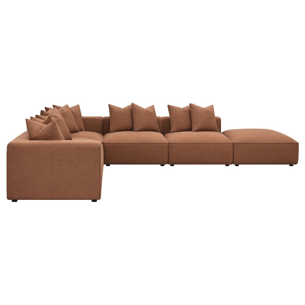 Jennifer Modern Modular Corner Sofa Sectional 154 (2 Colors)