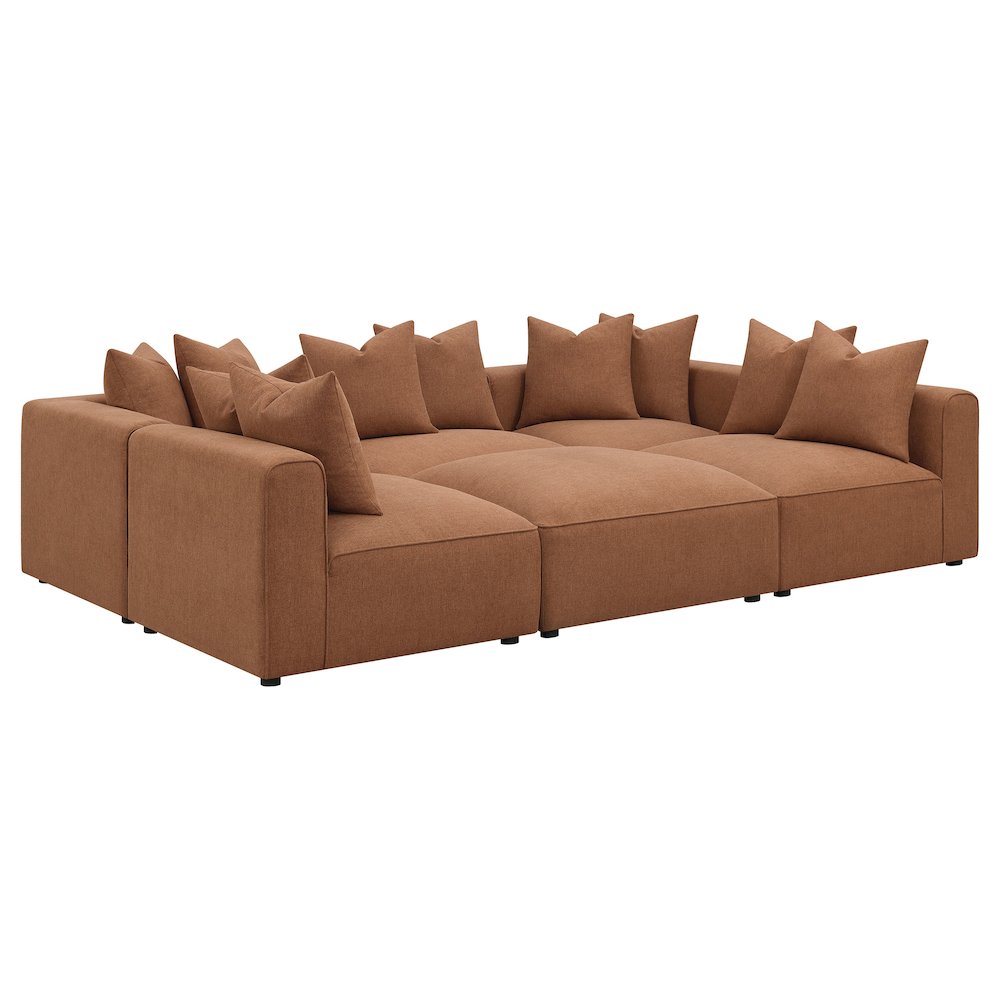 Jennifer Modern Modular Corner Sofa Sectional 154 (2 Colors)