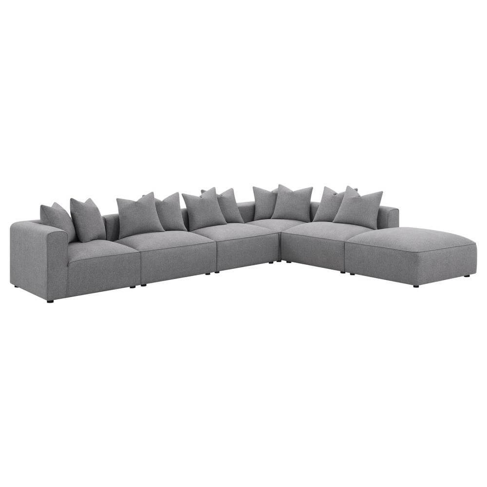 Jennifer Modern Modular Corner Sofa Sectional 154 (2 Colors)