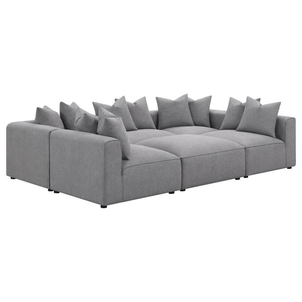 Jennifer Modern Modular Corner Sofa Sectional 154 (2 Colors)