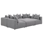 Jennifer Modern Modular Corner Sofa Sectional 154 (2 Colors)