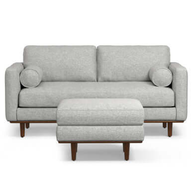 Morrison MCM Loveseat Sofa 72' (2 Colors)