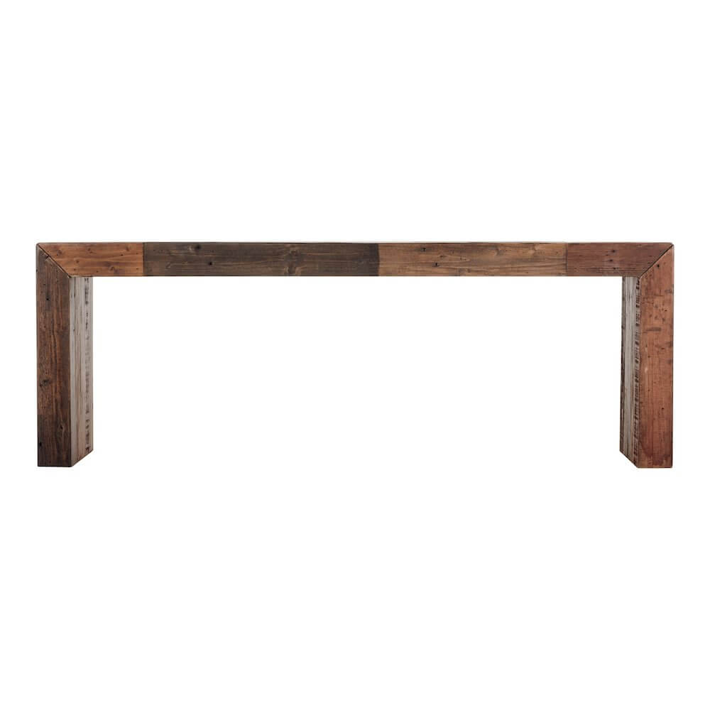 Industrial Solid Pine Wood Bench 51
