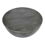 Conga Round Coffee Table Antique Zinc 31
