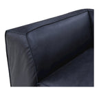 Form Black Genuine Leather Modular Sectional Sofa (2 Colors and Sizes)