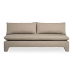 Estelle Modern Fabric Armless Sofa 79' (2 Colors)