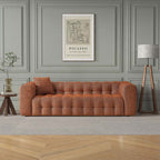 Eden Modern Boucle Bubble Sofa 90