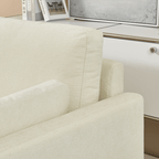 Small Contemporary Loveseat Sofa 58 (4 Colors)