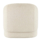 Hurley Beige Chenille Swivel Lounge Chair