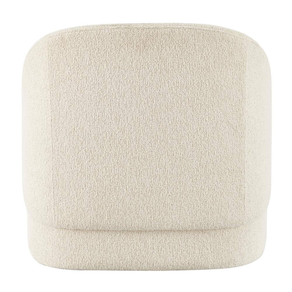 Hurley Beige Chenille Swivel Lounge Chair