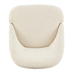 Hurley Beige Chenille Swivel Lounge Chair