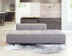 Confection Faux Leather Armless Sofa Day Bed 79