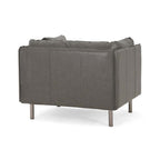 Faux Leather MCM Lounge Chair (3 Colors)