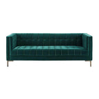 Isaac Tufted Velvet Fabric Sofa 83' (2 Colors)