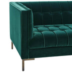 Isaac Tufted Velvet Fabric Sofa 83' (2 Colors)