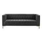 Isaac Tufted Velvet Fabric Sofa 83' (2 Colors)