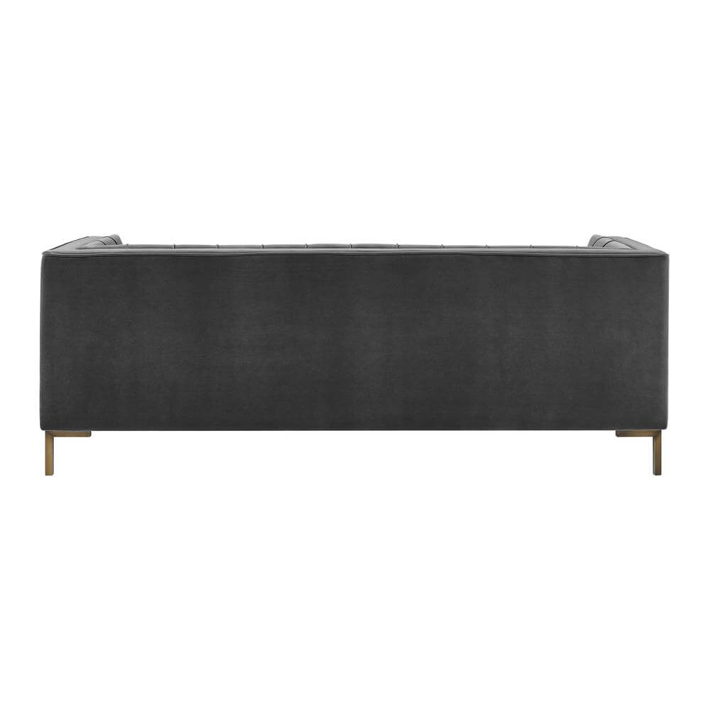 Isaac Tufted Velvet Fabric Sofa 83' (2 Colors)