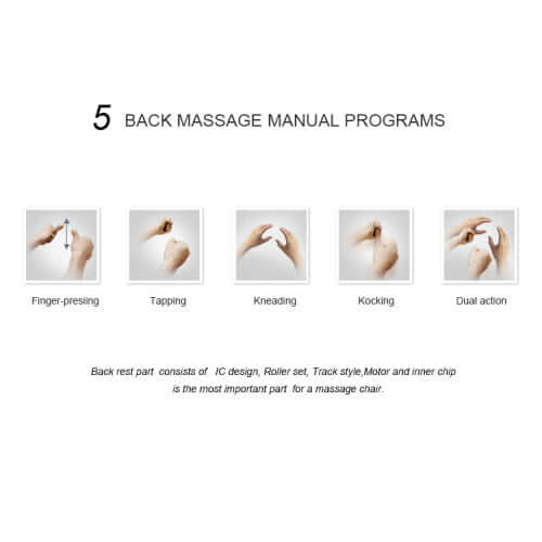 Full Body Zero Gravity Shiatsu Massage Chair SL-Track Recliner (Black or Beige)