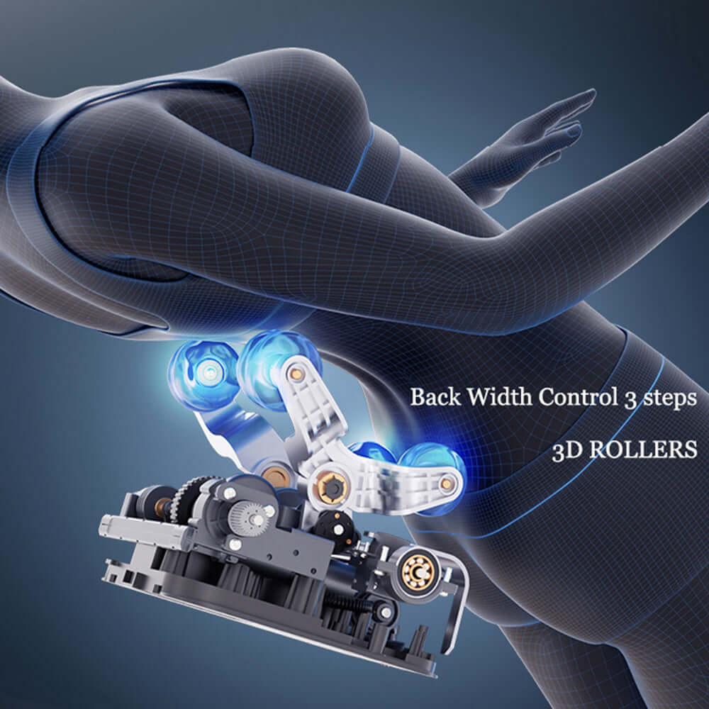 Full Body Zero Gravity Shiatsu Massage Chair SL-Track Recliner (2 Color Options)