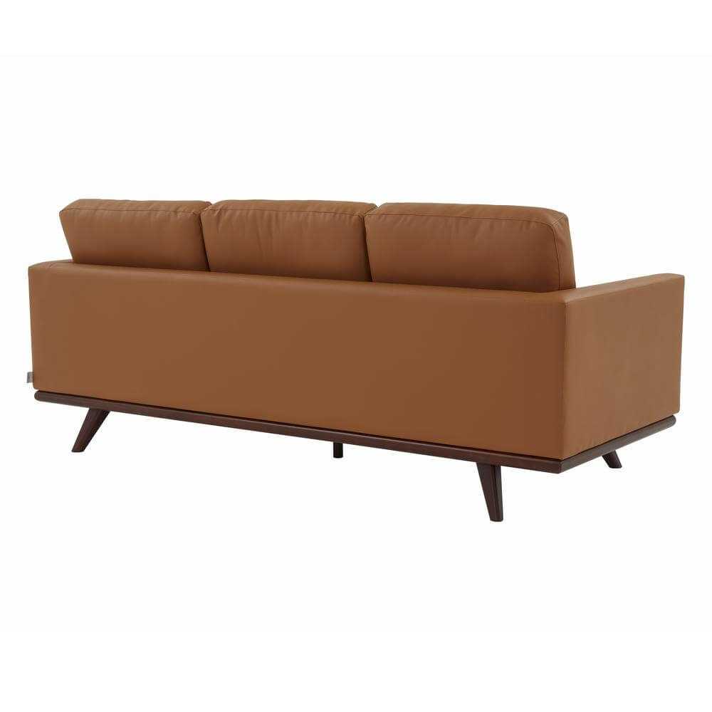 Chester MCM Faux Leather Sofa 83 (5 Colors)