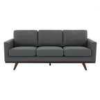 Chester MCM Faux Leather Sofa 83 (5 Colors)