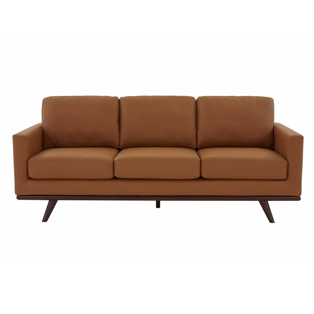 Chester MCM Faux Leather Sofa 83 (5 Colors)