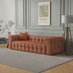 Eden Modern Boucle Bubble Sofa 90