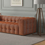 Eden Modern Boucle Bubble Sofa 90